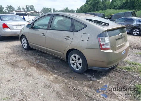 2005 Toyota Prius from USA, damaged, VIN JTDKB20U853041404